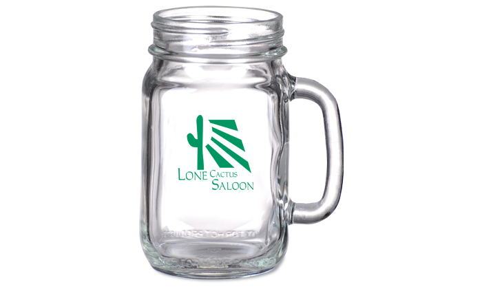 personalized mason jar