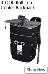 iCOOL Roll Top Cooler Backpack