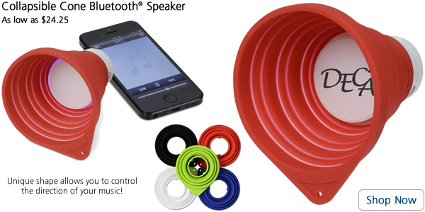 Collapsible Cone Bluetooth(R) Speaker