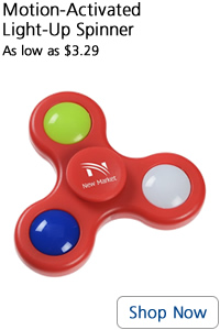 Motion-Activated Light-Up Spinner