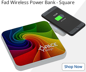 Fad Wireless Power Bank - Square